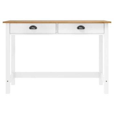 Console vidaXL en bois de pin massif compact