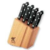 ZWILLING TWIN Gourmet Classic 9-Piece Steak Knife Block Set