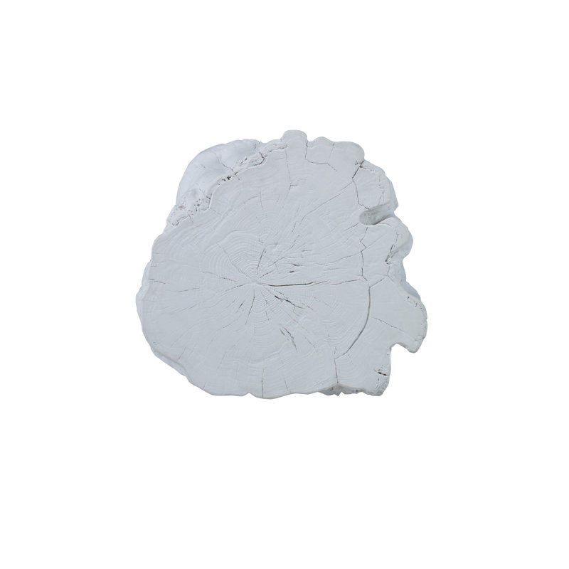 Outdoor Complements Outdoor Side Table, White