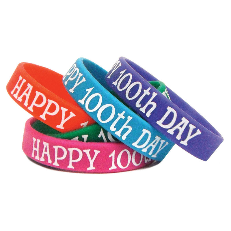 Paquet de bracelets Happy 100Th Day
