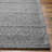 Rectangle Disini Chevron Polyester/Wool Area Rug in Lead-1852924868