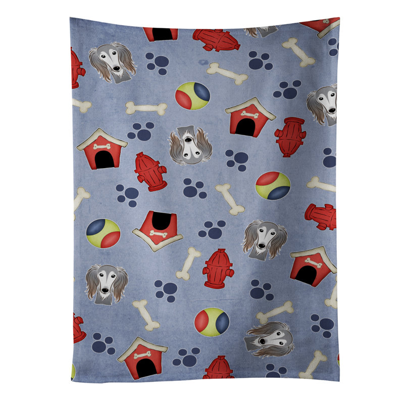 Chiffons niche pour chien saluki