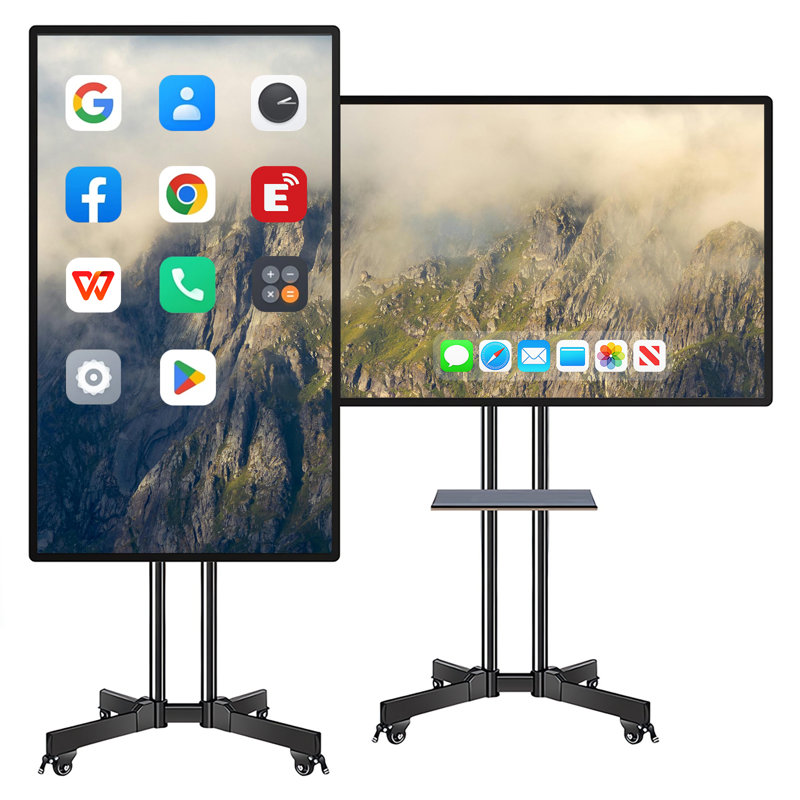 Écran tactile JYXCN Smart Board 49 pouces - Améliorez votre espace maintenant! PC tout-en-un avec système double, partage de nuage pour une formation dynamique, réunions interactives et présentations professionnelles