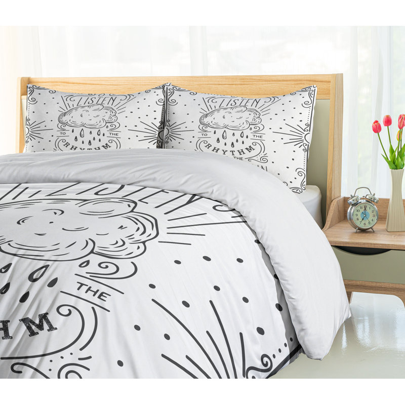 No Duvet Cover, Queen Duvet Cover + 2 Standard Shams