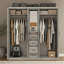 4 Door 4 Drawer Combi Fitment Wardrobe-332044143