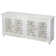Buffet blanc 80 pouces sculpté à la main solution de rangement pour buffet Collection Luna