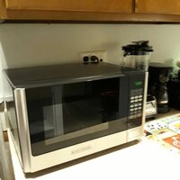 BLACK+DECKER 0.9 cu ft 900W Microwave Oven - Stainless Steel - AliExpress