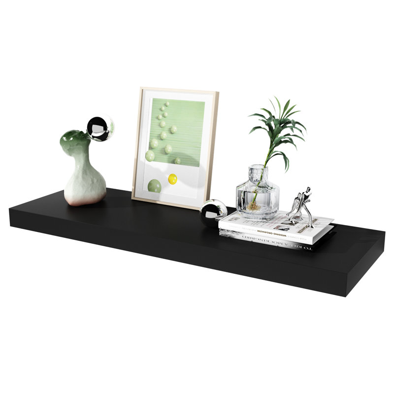 Critchfield Floating Shelf, 2" H x 35.4" W x 11.8" D