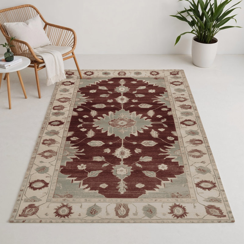 Tapis d'intérieur et d'extérieur surteint beige, Rectangulaire 3 pi x 5 pi