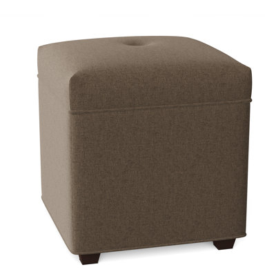 Kaplan 19" Wide Square Storage Ottoman