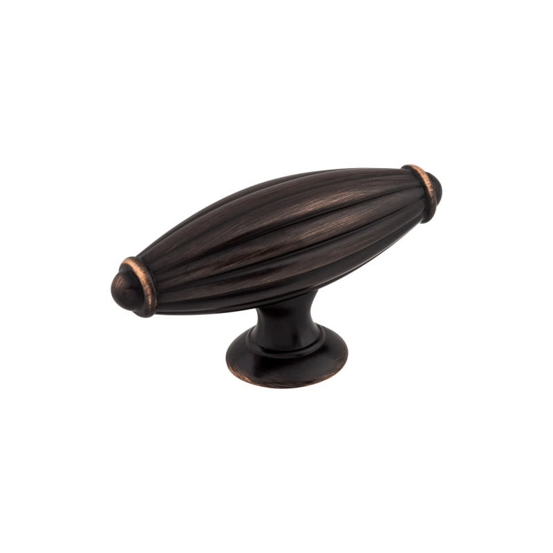 Tuscany 2 5/8" Length Bar Knob, Tuscan Bronze, 2 7/8" Length