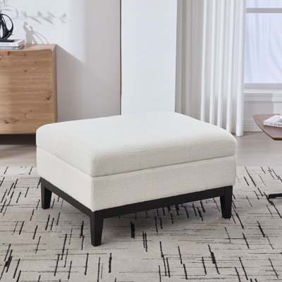 Table basse avec repose-pieds 33,8 po