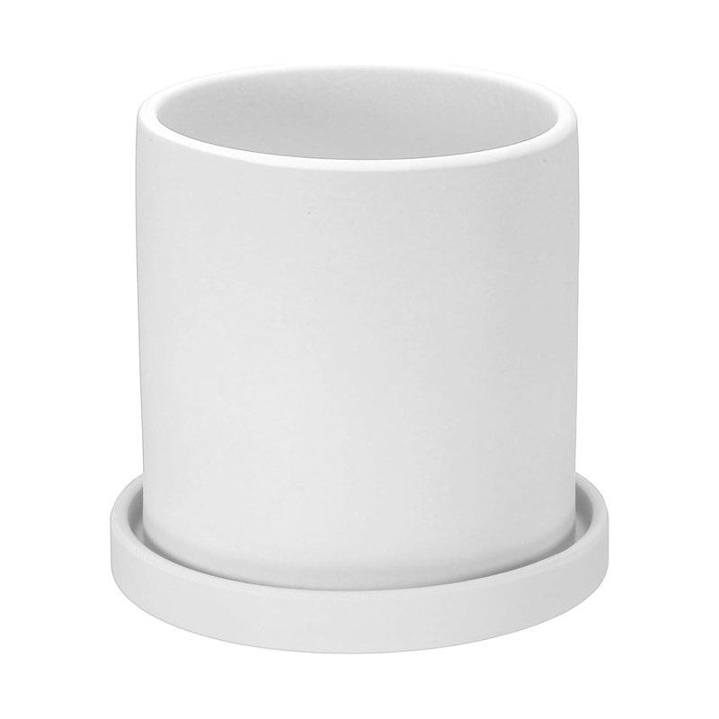 White Ceramic Plant Pot