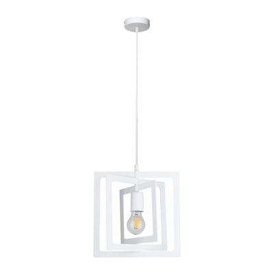 1 - Light Square/Rectangle Pendant