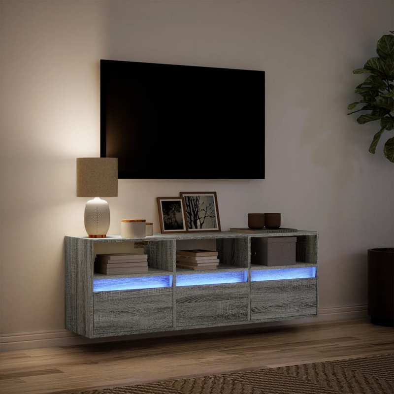 Dallton TV Stand, Grey Sonoma, 130cm