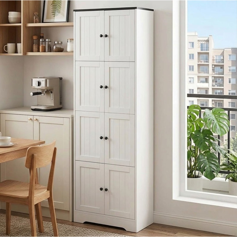 Denoncourt Storage System, White