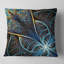 Coussin décoratif floral abstrait à fleurs-30728046-30728050