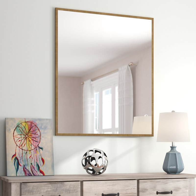 Miroir d'appoint Whitworth, H 35,125 po x l 35,125 po