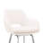 Faux Leather And Brushed Stainless Steel Swivel 30" Bar Stool-741921298