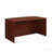 Bowfront Executive Desk 60", Red Finish