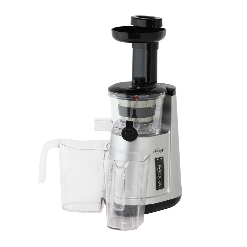 Omega Cold Press 365 Compact Masticating Vertical Juicer, in Silver