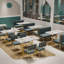 Banc de restaurant Leisure Simple Cafe