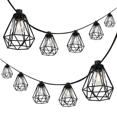 Beaney 10 - Bulb 120 in. Plug-in Shaded LED