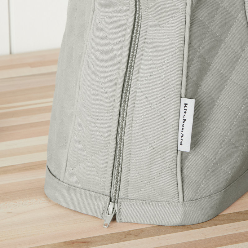 KitchenAid® Quilted Fitted Mixer Cover, Gray