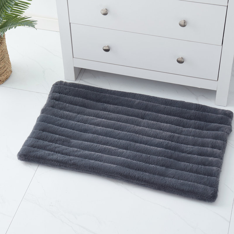 Descente de bain, gris