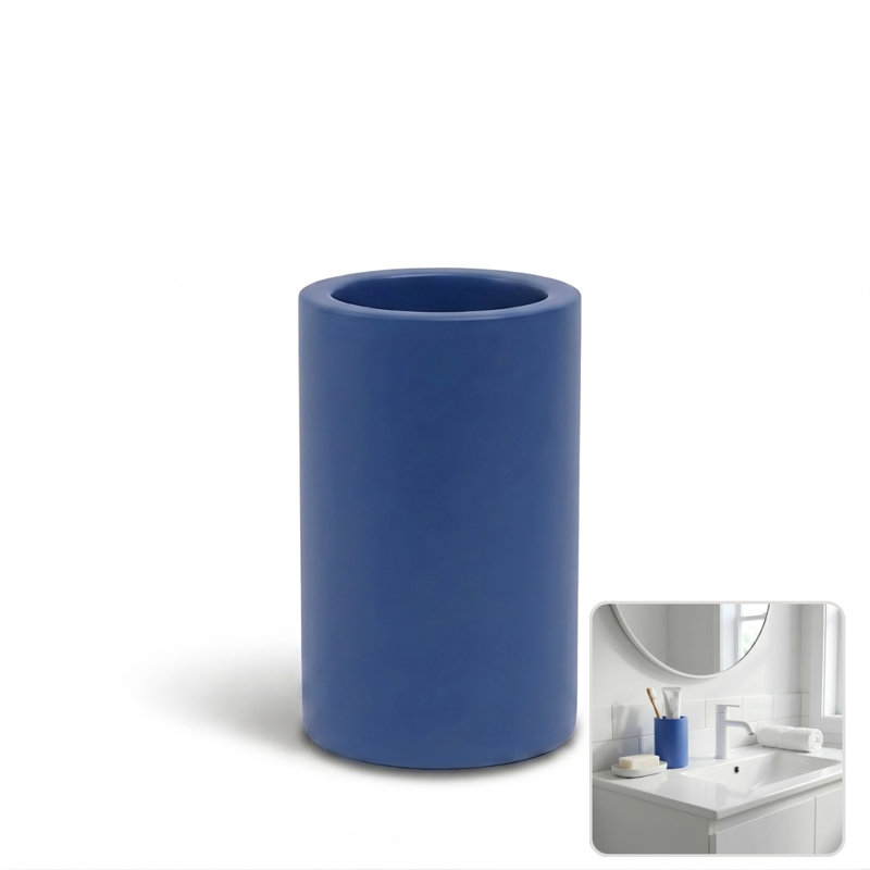 Organisateur de comptoir de quincaillerie ROUS - Support de meuble-lavabo en aluminium massif, polo (bleu marine)