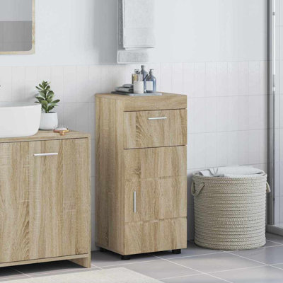  Bathroom Cabinet 37 X 31.5 X 82 Cm Engineered Wood