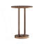 Table d'appoint ronde avec piédestal ouvert unique