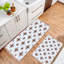 Ensemble de 2 tapis de cuisine Starburst