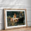The Lady of Shalott by John William Waterhouse - Framed Print-62763538-62763540