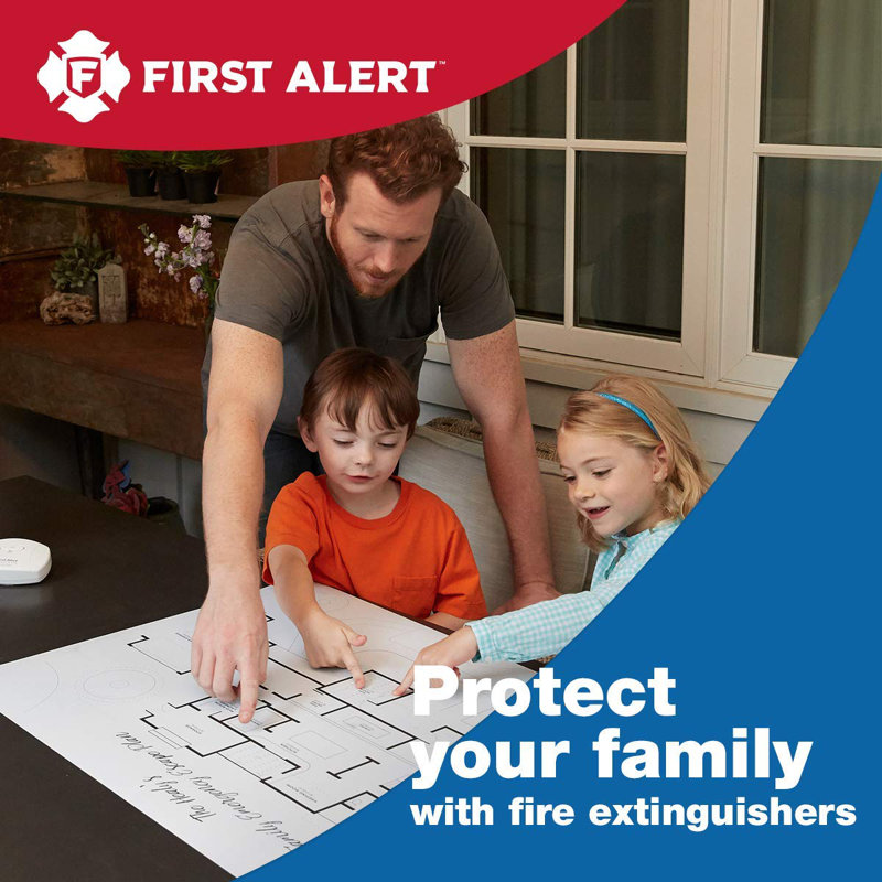 First Alert Dry Powder Fire Extinguisher