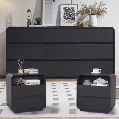 3-Piece Curved Kentlyn With Charging Station