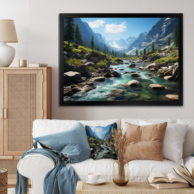 «USA Yosemite National Park Landscape II», reproduction d'art sur toile, États-Unis