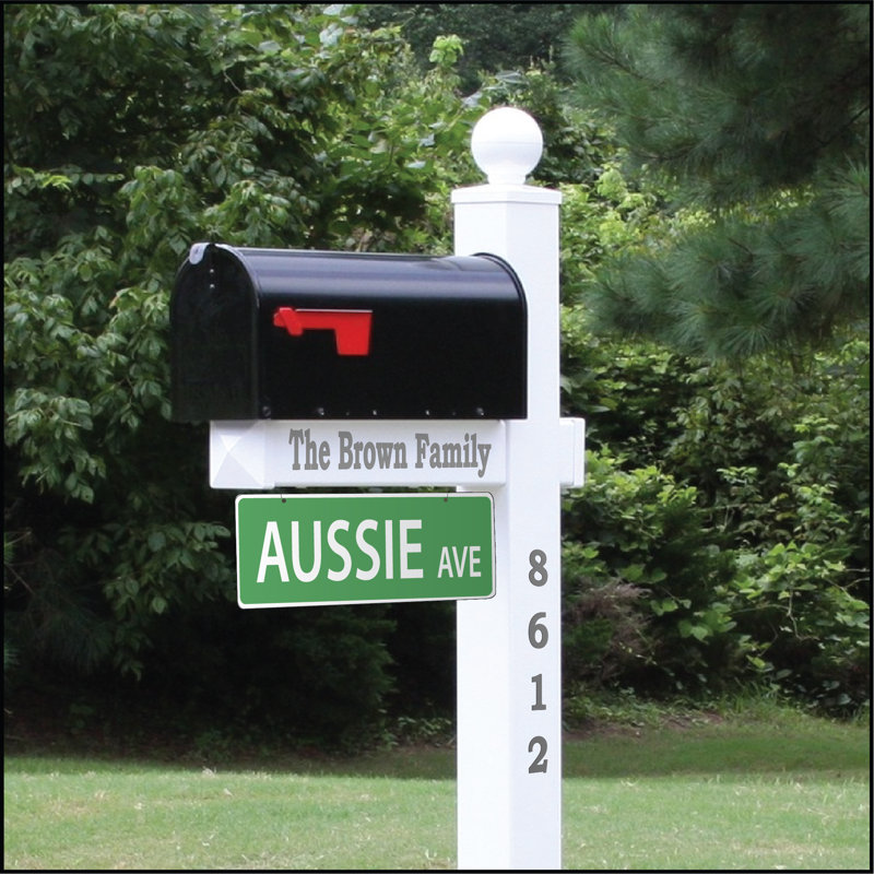 Plaque de rue Aussie