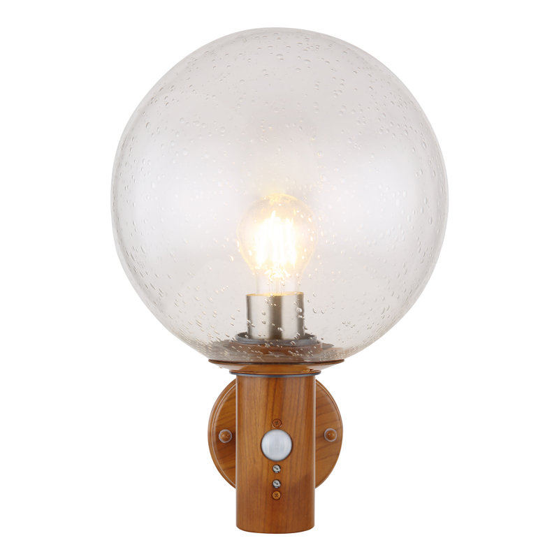 Stainless Steel 37cm H Outdoor Wall Lantern