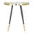 Particle Side Table Black & Gold