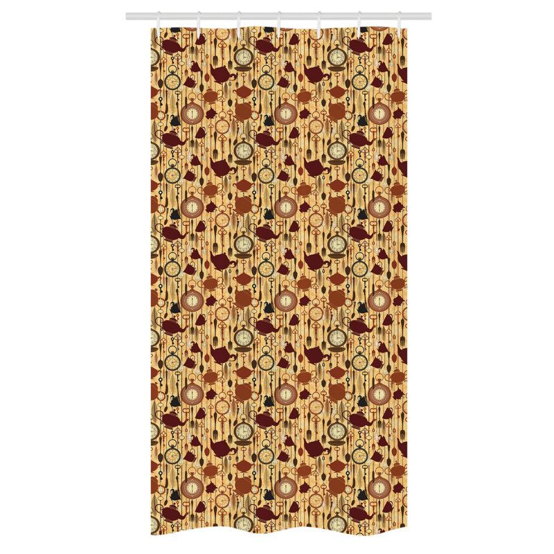 Devraj Shower Curtain with Hooks Included