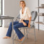Faux Leather Banquet Folding Chair Folding Chair