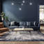 Abrienne Soft Border Blue/Grey Rug-500833460