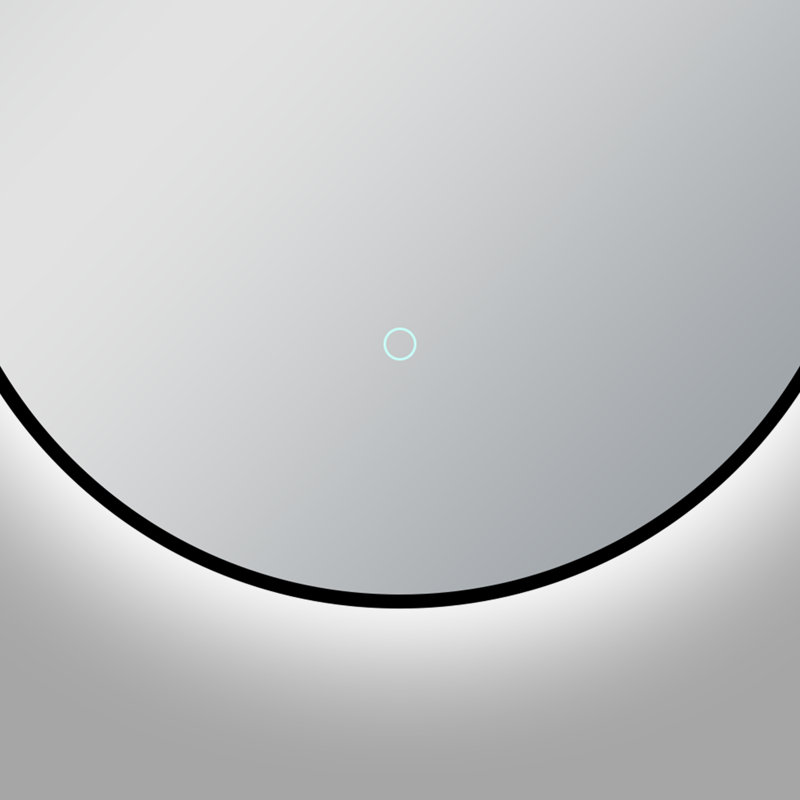 Isalgue Aluminum Oval Mirror