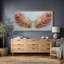 «Warm Toned Angel Wings», impression abstraite sur toile, impression sur toile encadrée-126313477-126313475