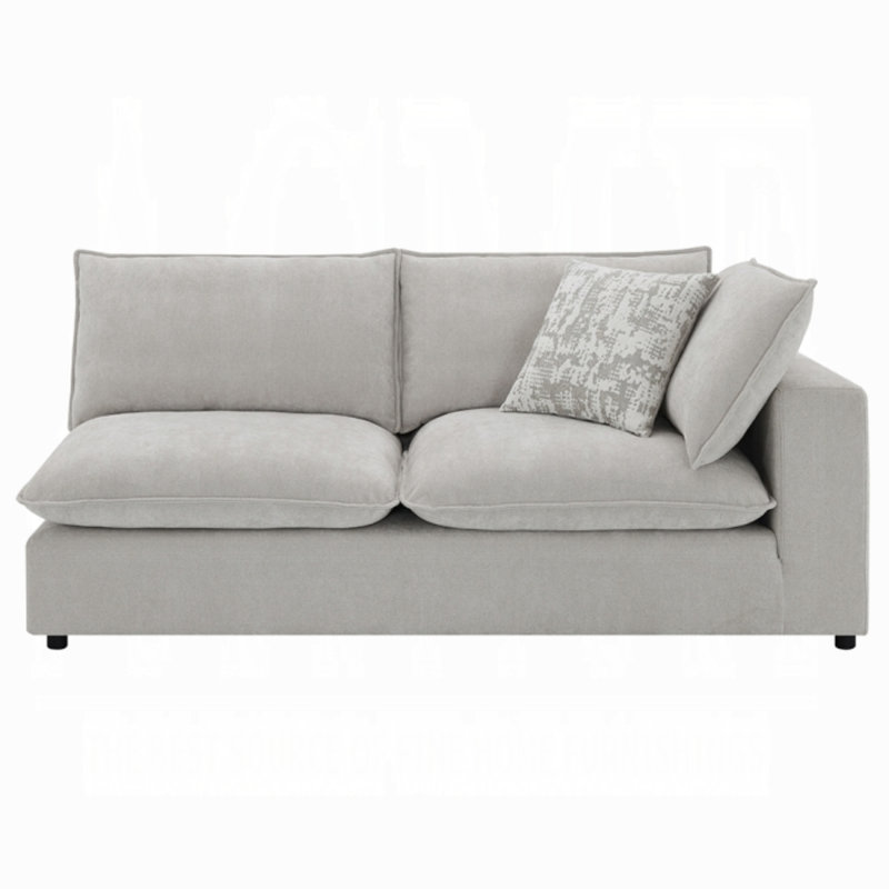 Causeuse modulaire Marisa avec 2 coussins Marisa