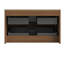 Armoire murale TILLEY 30 po avec 2 tiroirs, sans comptoir ni lavabo, sans robinet et drain, préassemblée, couleur grain de bois de chêne brun