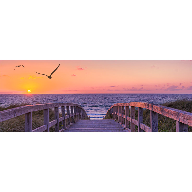 No Frame Print on Glass, 50 cm H x 125 cm W x 1.4 cm D