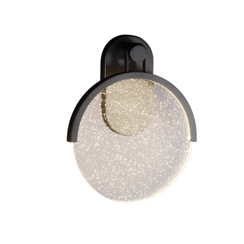 Keishonna LED Wall Light, Matte Black