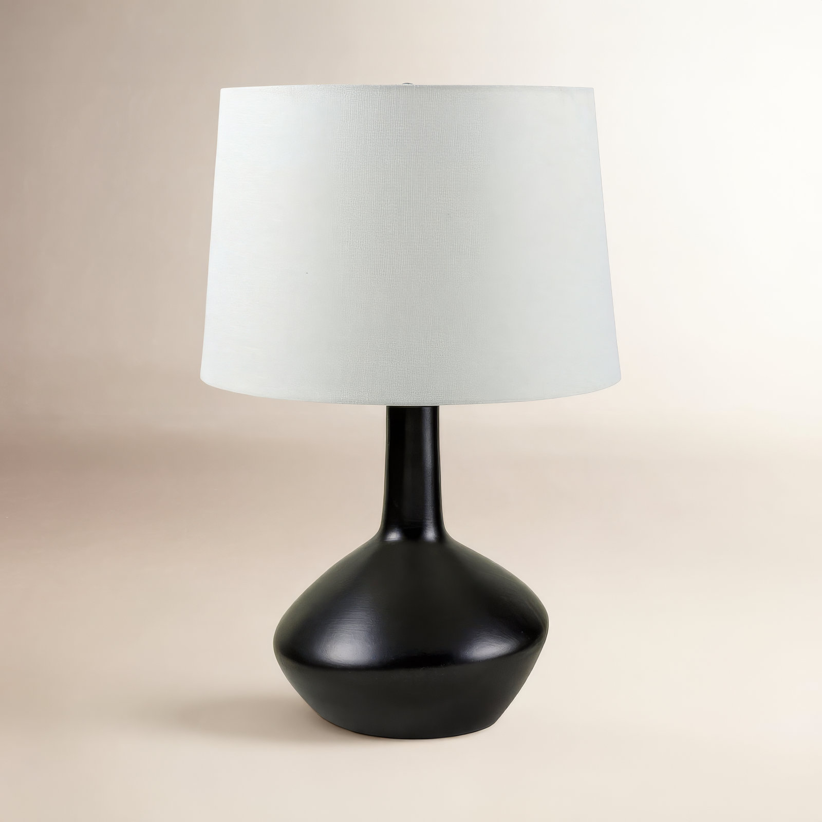 Eddy Ceramic Table Lamp, Black
